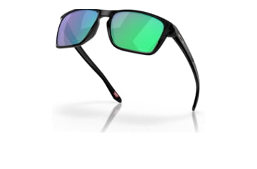 Image of Oakley OO9448 Sylas Sunglasses - Mens, Black Ink Frame, Prizm Jade Lens, 60, OO9448-944818-60