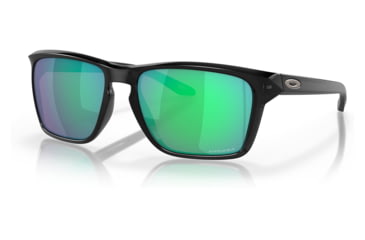 Image of Oakley OO9448 Sylas Sunglasses - Mens, Black Ink Frame, Prizm Jade Lens, 60, OO9448-944818-60