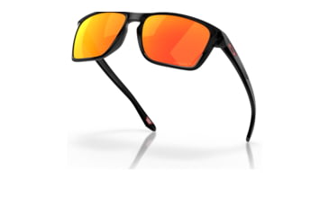 Image of Oakley OO9448 Sylas Sunglasses - Mens, Black Ink Frame, Prizm Ruby Polarized Lens, 60, OO9448-944805-60