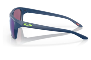 Image of Oakley OO9448 Sylas Sunglasses - Mens, Half Matte Poseidon Frame, Prizm Road Jade Lens, 57, OO9448-944820-57