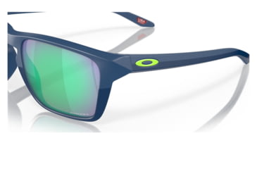 Image of Oakley OO9448 Sylas Sunglasses - Mens, Half Matte Poseidon Frame, Prizm Road Jade Lens, 57, OO9448-944820-57