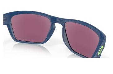 Image of Oakley OO9448 Sylas Sunglasses - Mens, Half Matte Poseidon Frame, Prizm Road Jade Lens, 57, OO9448-944820-57