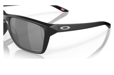 Image of Oakley OO9448 Sylas Sunglasses - Mens, Matte Black Frame, Prizm Black Polarized Lens, 60, OO9448-944806-60