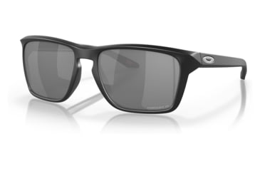 Image of Oakley OO9448 Sylas Sunglasses - Mens, Matte Black Frame, Prizm Black Polarized Lens, 60, OO9448-944806-60