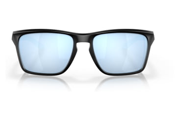 Image of Oakley OO9448 Sylas Sunglasses - Mens, Matte Black Frame, Prizm Deep Water Polarized Lens, 60, OO9448-944827-60