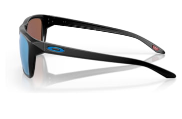 Image of Oakley OO9448 Sylas Sunglasses - Mens, Matte Black Frame, Prizm Deep Water Polarized Lens, 60, OO9448-944827-60