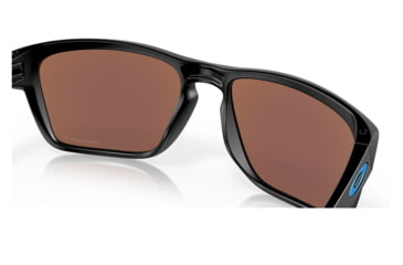 Image of Oakley OO9448 Sylas Sunglasses - Mens, Matte Black Frame, Prizm Deep Water Polarized Lens, 60, OO9448-944827-60