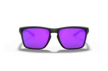 Image of Oakley OO9448 Sylas Sunglasses - Men's, Matte Black Frame, Prizm Violet Lens, 57, OO9448-944810-57