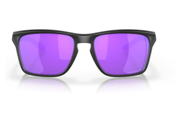 Image of Oakley OO9448 Sylas Sunglasses - Mens, Matte Black Frame, Prizm Violet Polarized Lens, 57, OO9448-944813-57