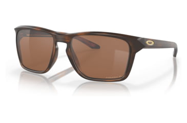 Image of Oakley OO9448 Sylas Sunglasses - Men's, Matte Brown Tortoise Frame, Prizm Tungsten Polarized Lens, 57, OO9448-944826-57