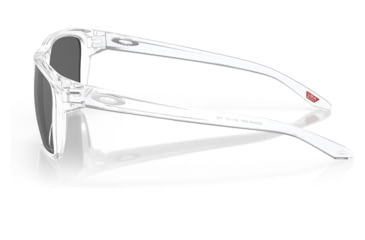 Image of Oakley OO9448 Sylas Sunglasses - Men's, Polished Clear Frame, Prizm Black Lens, 57, OO9448-944829-57