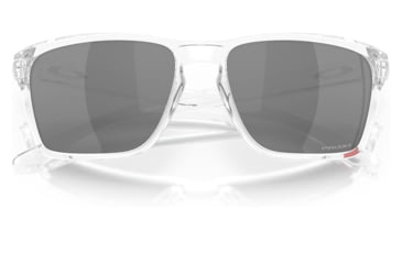 Image of Oakley OO9448 Sylas Sunglasses - Mens, Polished Clear Frame, Prizm Black Lens, 57, OO9448-944829-57