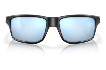 Image of Oakley OO9449 Gibston Sunglasses - Mens, Matte Black Frame, Prizm Deep Water Polarized Lens, 60, OO9449-944916-60