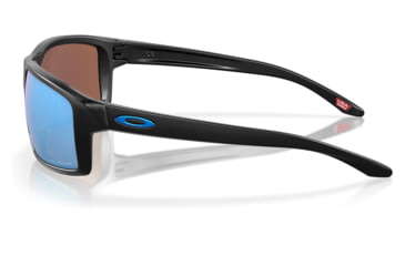 Image of Oakley OO9449 Gibston Sunglasses - Mens, Matte Black Frame, Prizm Deep Water Polarized Lens, 60, OO9449-944916-60