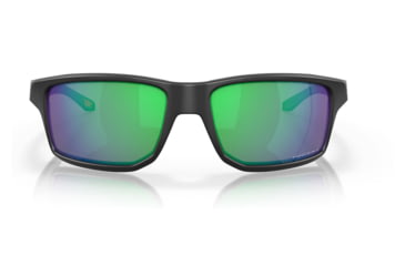 Image of Oakley OO9449 Gibston Sunglasses - Mens, Matte Black Frame, Prizm Jade Lens, 60, OO9449-944915-60