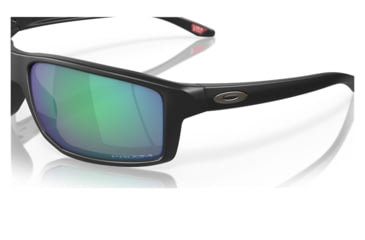 Image of Oakley OO9449 Gibston Sunglasses - Mens, Matte Black Frame, Prizm Jade Lens, 60, OO9449-944915-60
