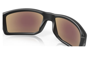 Image of Oakley OO9449 Gibston Sunglasses - Mens, Matte Black Frame, Prizm Sapphr Irid Polarized Lens, 60, OO9449-944912-60
