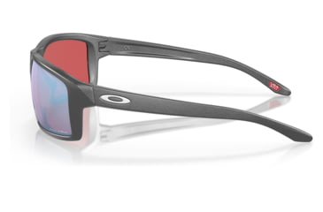 Image of Oakley OO9449 Gibston Sunglasses - Mens, Steel Frame, Prizm Snow Sapphire Lens, 60, OO9449-944917-60