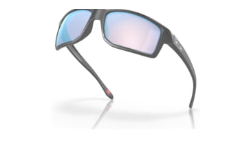 Image of Oakley OO9449 Gibston Sunglasses - Mens, Steel Frame, Prizm Snow Sapphire Lens, 60, OO9449-944917-60