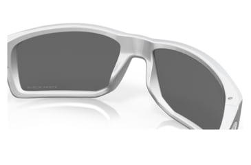 Image of Oakley OO9449 Gibston Sunglasses - Mens, X-Silver Frame, Prizm Black Lens, 60, OO9449-944922-60