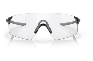 Image of Oakley OO9454 EVZero Blades Sunglasses, Matte Black Frame, Clear 50% Black Irid Photo Lens, 38, OO9454-945409-38