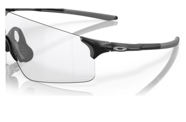 Image of Oakley OO9454 EVZero Blades Sunglasses, Matte Black Frame, Clear 50% Black Irid Photo Lens, 38, OO9454-945409-38
