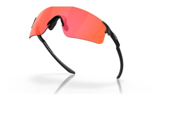 Image of Oakley OO9454 EVZero Blades Sunglasses, Matte Black Frame, Prizm Trail Torch Lens, 38, OO9454-945410-38