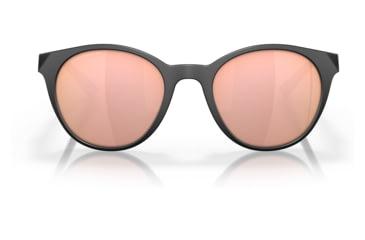 Image of Oakley OO9474 Spindrift Sunglasses - Womens, Matte Black Frame, Prizm Rose Gold Lens, Polarized, 52, OO9474-947408-52