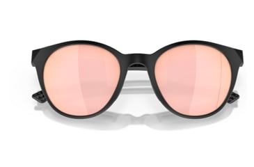 Image of Oakley OO9474 Spindrift Sunglasses - Womens, Matte Black Frame, Prizm Rose Gold Lens, Polarized, 52, OO9474-947408-52