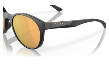 Image of Oakley OO9474 Spindrift Sunglasses - Womens, Matte Black Frame, Prizm Rose Gold Lens, Polarized, 52, OO9474-947408-52
