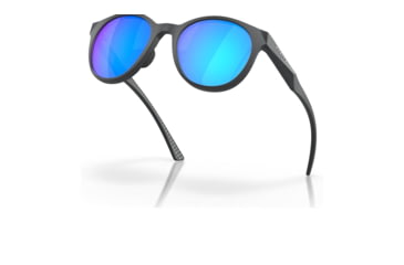 Image of Oakley OO9474 Spindrift Sunglasses - Womens, Matte Carbon Frame, Prizm Sapphire Lens, Polarized, 52, OO9474-947409-52