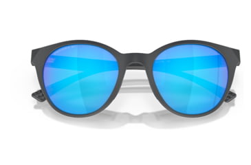 Image of Oakley OO9474 Spindrift Sunglasses - Womens, Matte Carbon Frame, Prizm Sapphire Lens, Polarized, 52, OO9474-947409-52