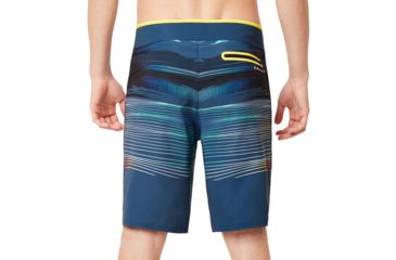 Image of Oakley Optical Print Boardshort 21 in - Mens, Foggy Blue, 32, 482588-6FB-32