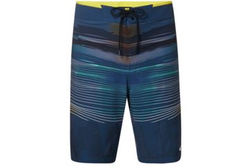 Image of Oakley Optical Print Boardshort 21 in - Mens, Foggy Blue, 32, 482588-6FB-32
