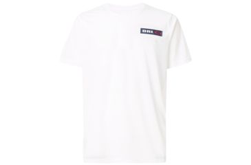 Image of Oakley Orlando Skyline Back Tee - Mens, White, Extra Large, 457800-100-XL