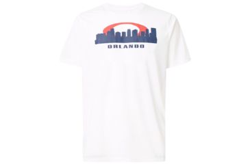 Image of Oakley Orlando Skyline Sunset - Mens, White, Extra Large, 457793-100-XL