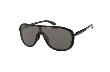 Image of Oakley OUTPACE OO4133 Sunglasses 413301-26 - Black Ink/Polished Ink Frame, Warm Grey Lenses