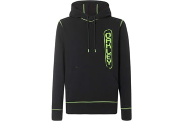 Image of Oakley Overlock Pullover Hoodie - Mens, Blackout, 2XL, 472545-02E-XXL