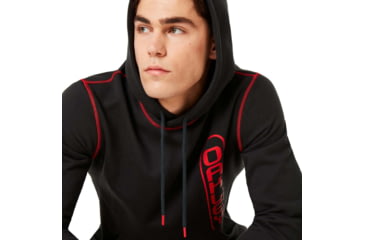 Image of Oakley Overlock Pullover Hoodie - Mens, Dull Onyx, Extra Large, 472545-27C-XL
