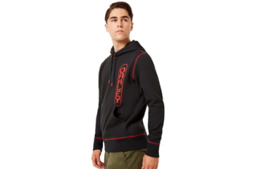 Image of Oakley Overlock Pullover Hoodie - Mens, Dull Onyx, Extra Large, 472545-27C-XL