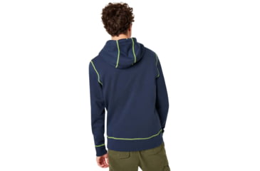 Image of Oakley Overlock Pullover Hoodie - Mens, Foggy Blue, 2XL, 472545-6FB-XXL