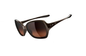 Image of Oakley Overtime Chocolate Sin  Women's Bifocal Rx Sunglasses OO9167-03