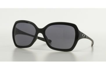 Image of Oakley OVERTIME OO9167 Single Vision Prescription Sunglasses OO9167-916701-68 - Frame Color Polished Black, Lens Diameter 68 mm