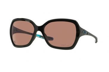 Image of Oakley OVERTIME OO9167 Single Vision Prescription Sunglasses OO9167-916717-68 - Lens Diameter 68 mm, Frame Color Polished Blak-Karena