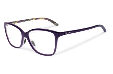 Image of Oakley OX1126-0454 Finesse Eyeglass Frames, Black Berry/Radiant Orchid Frame