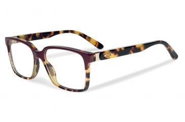 Image of Oakley Confession Progressive Prescription Eyeglasses, Magenta / Tortoise Frame, OX1128-0352PR