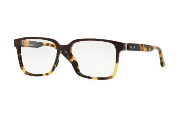 Image of Oakley Confession Progressive Prescription Eyeglasses 112803-52 - Magenta / Tortoise Frame
