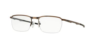 Image of Oakley Conductor 0.5 Progressive Prescription Eyeglasses 318704-51 - Toast Frame