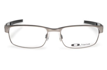 Image of Oakley Carbon Plate Single Vision Prescription Eyeglasses, Black/Ferrari Red Frame, OX5079-0453SV