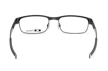 Image of Oakley Carbon Plate Single Vision Prescription Eyeglasses, Black/Ferrari Red Frame, OX5079-0453SV